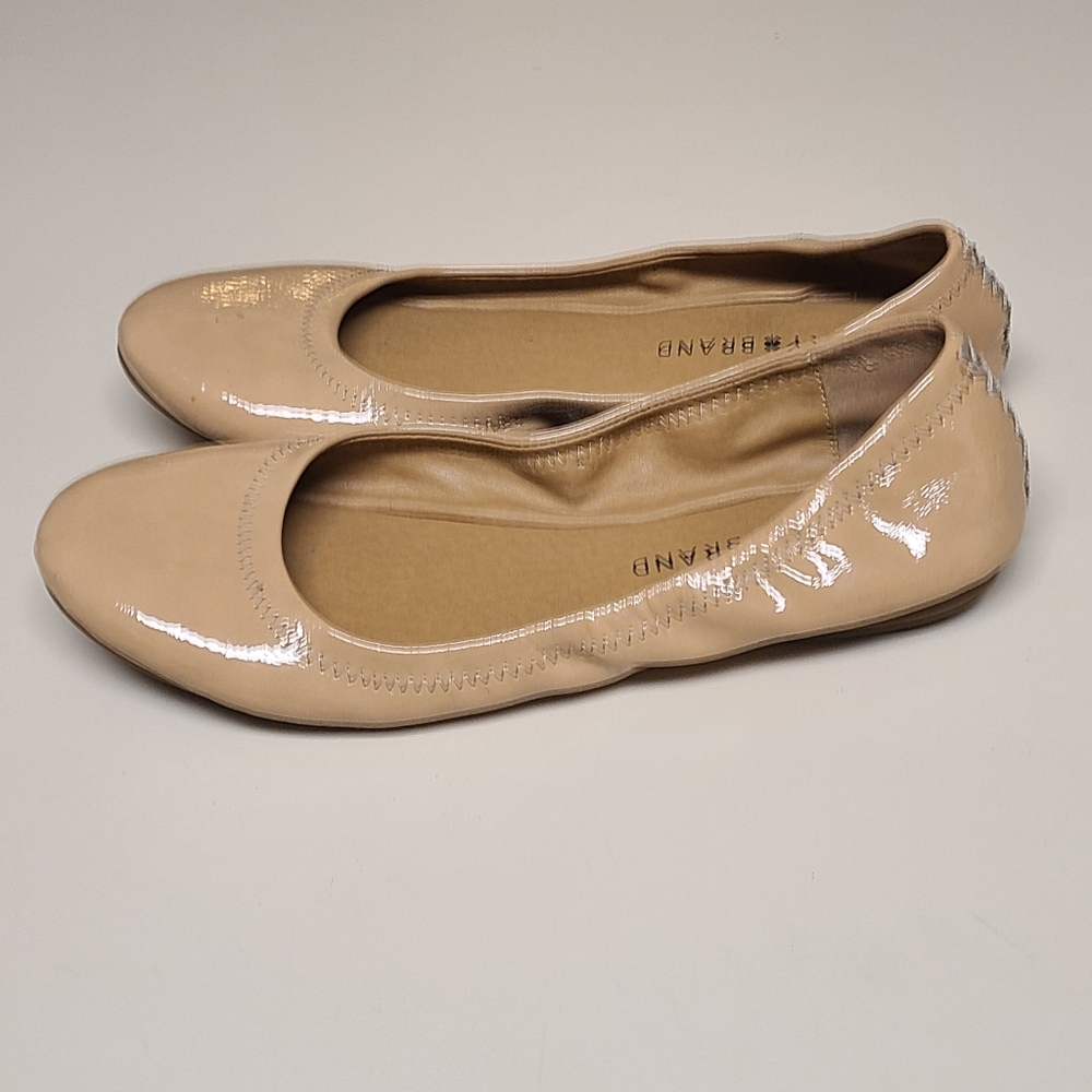 Lucky Brand Emmie patent leather slip on ballet flats size 8 - Picture 3 of 8